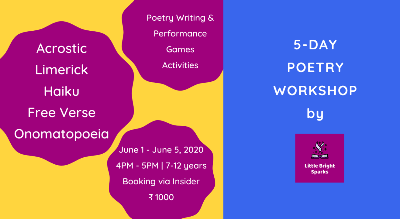 5-Day Poetry Workshop | Little Bright Sparks