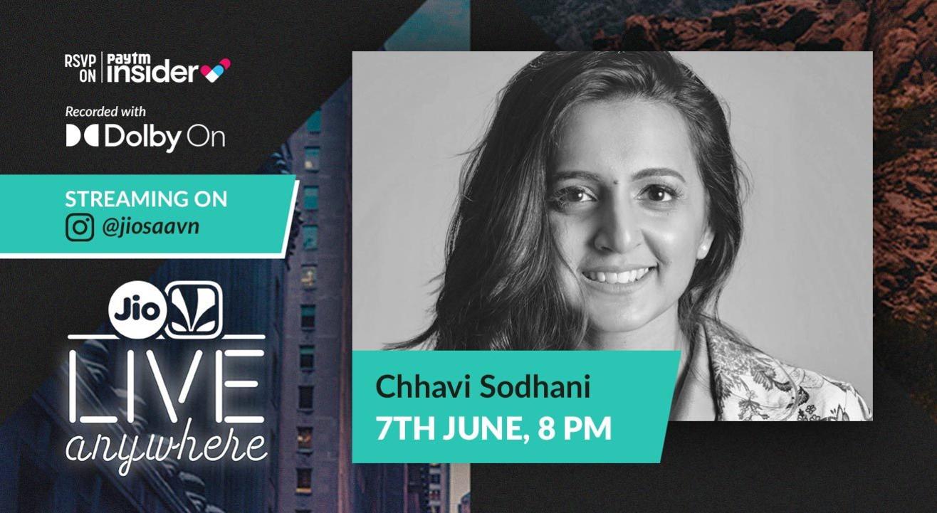 JioSaavn - Live Anywhere: Chhavi Sodhani