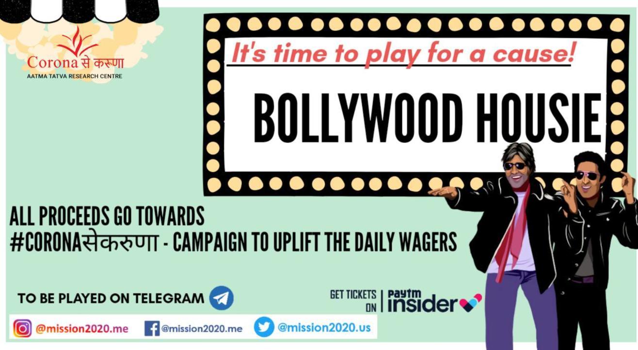 Play For A Cause- Bollywood Housie