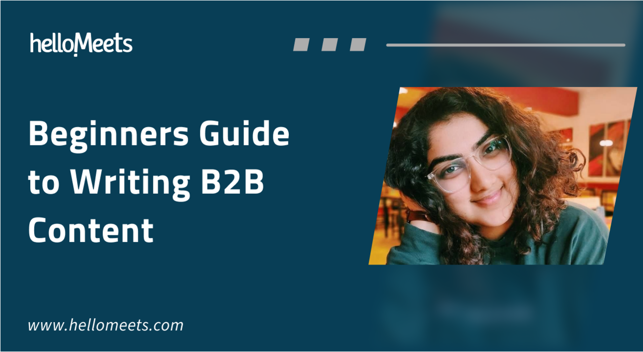 Beginners Guide to Writing B2B Content