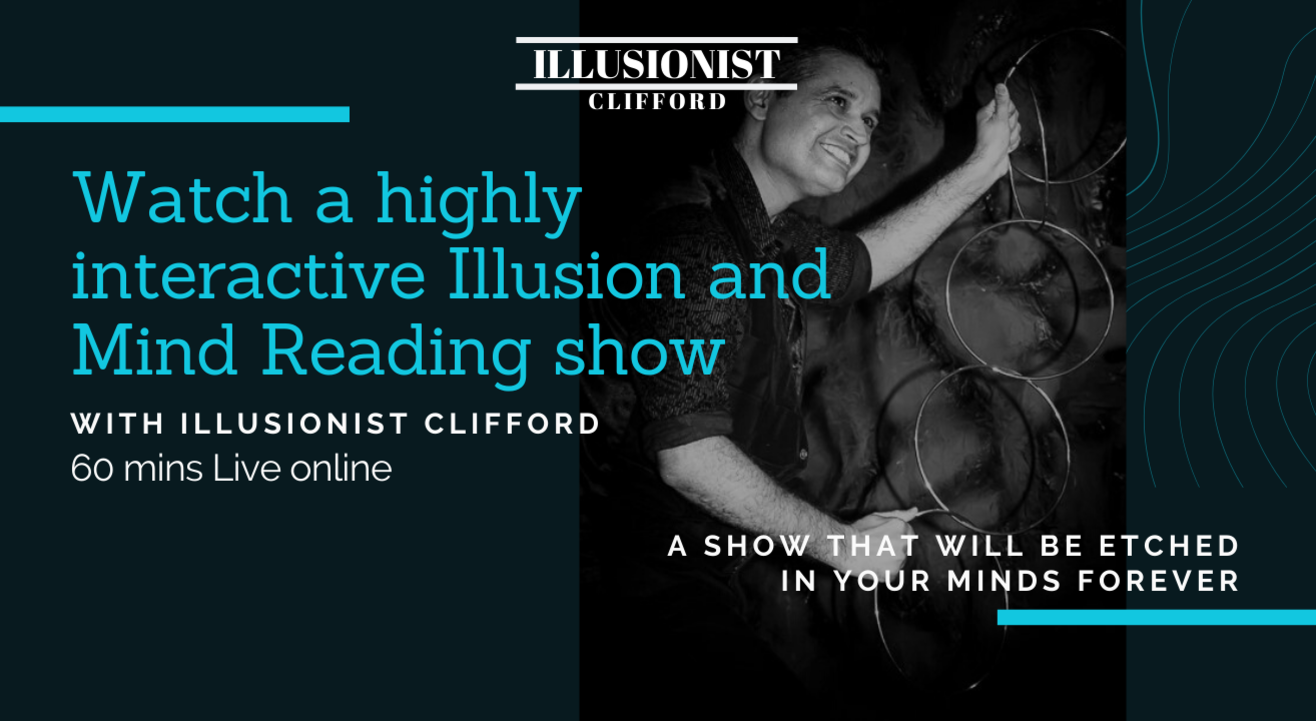 The Number One Online Magic Show- Illusionist Clifford