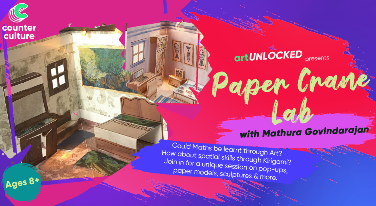 art Unlocked presents: Paper Crane Lab with Mathura Govindarajan