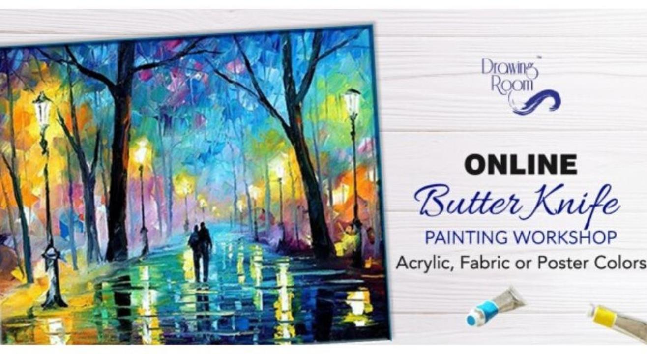 Online Oil Painting Workshop by Drawing Room - Painting Event in Pan India