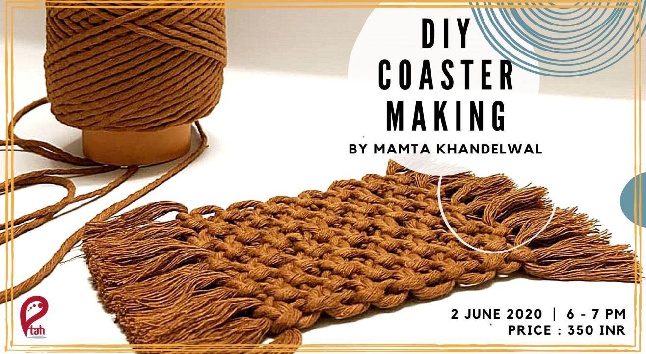 DIY Coaster Making : Online Workshop