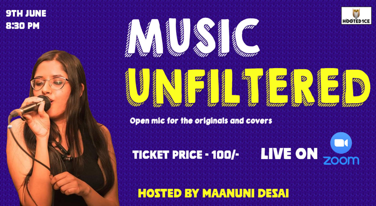 Music Unfiltered Open Mic For Covers and Originals - Hosted by Maanuni 