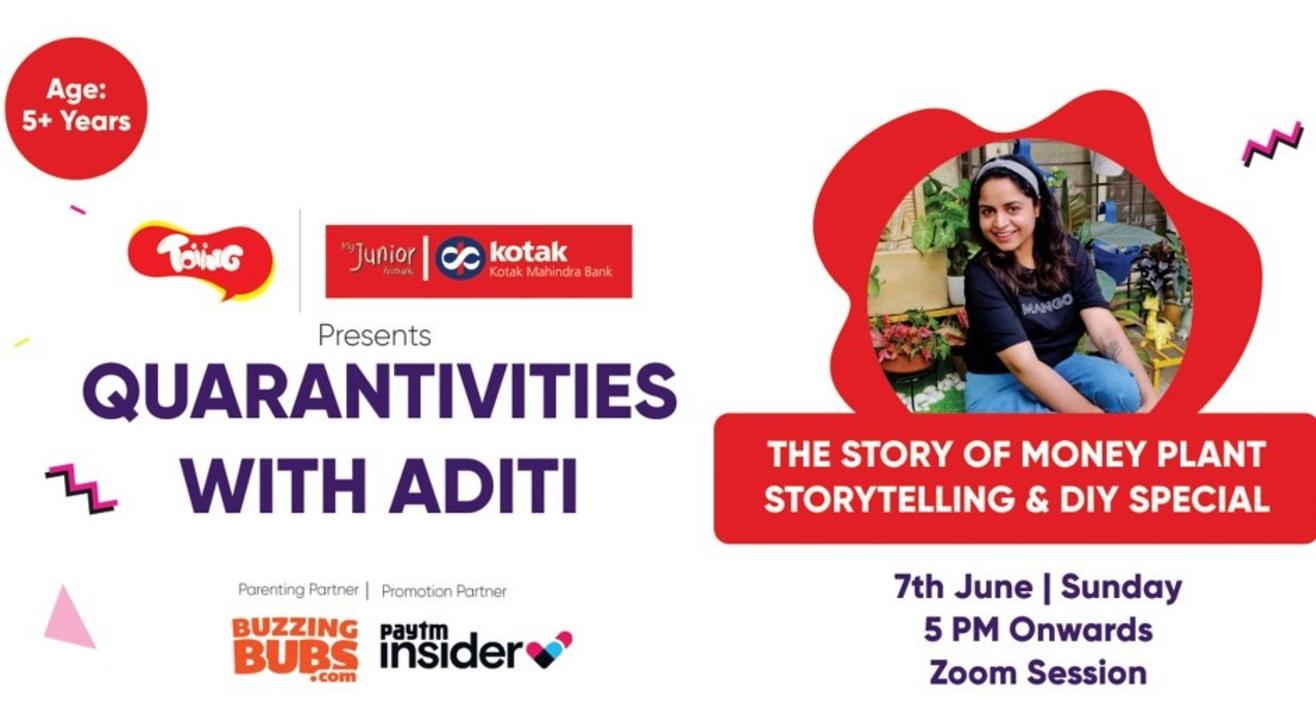 Toiing Quarantivities With Aditi | The Greenish Affair, In Association With Kotak Mahindra Bank