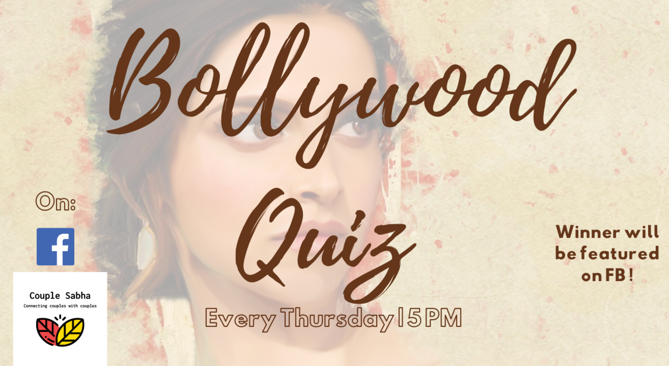 Bollywood Quiz, Powered by Couple Sabha