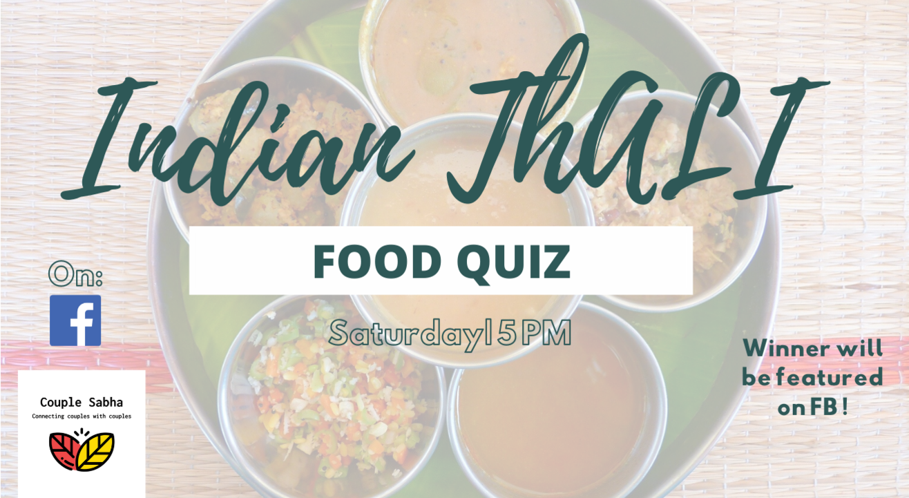 Food Quiz, Powered by Couple Sabha