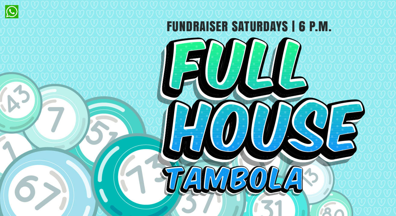 Full House Tambola - Fundraiser Saturdays