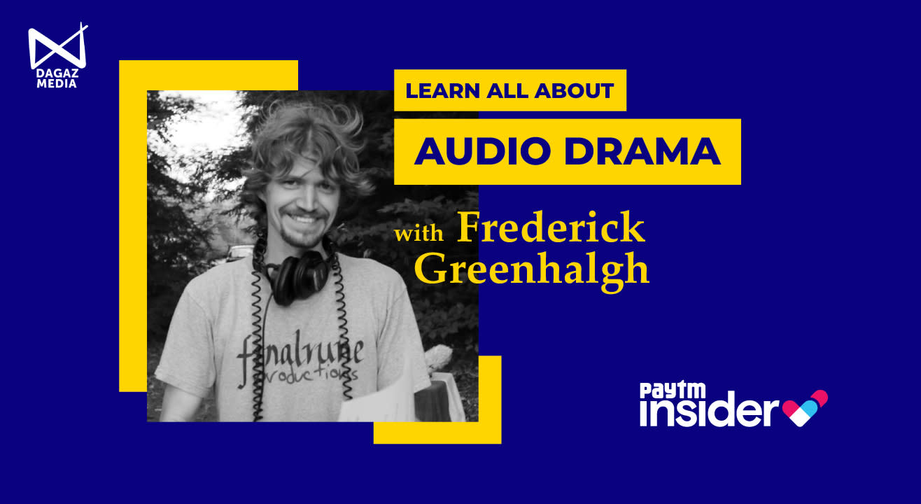 Learn all about Audio Drama with Frederick Greenhalgh