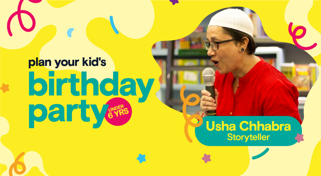 Birthday Party for Little Kids with Usha Chhabra - Storyteller