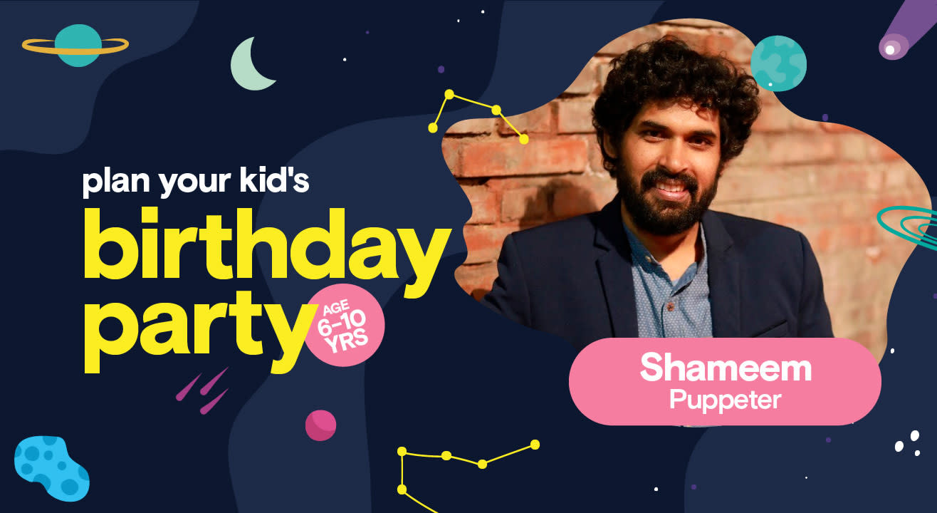 Birthday Party for Kids with Mohammed Shameem - Puppet Show