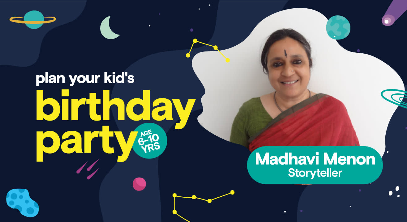 Birthday Party for Kids with Madhavi Menon - Storyteller