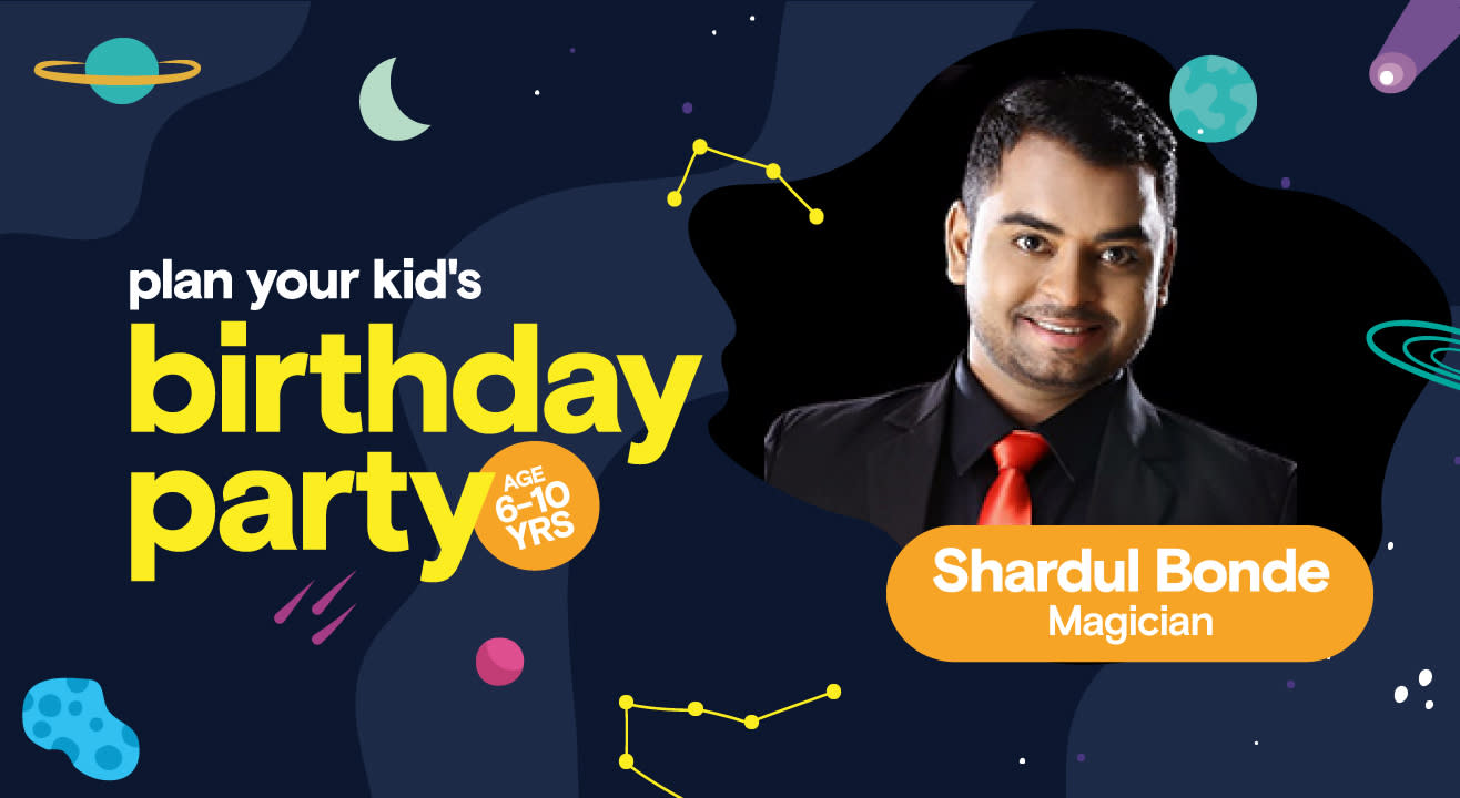 Birthday Party for Kids with Shardul - Magician