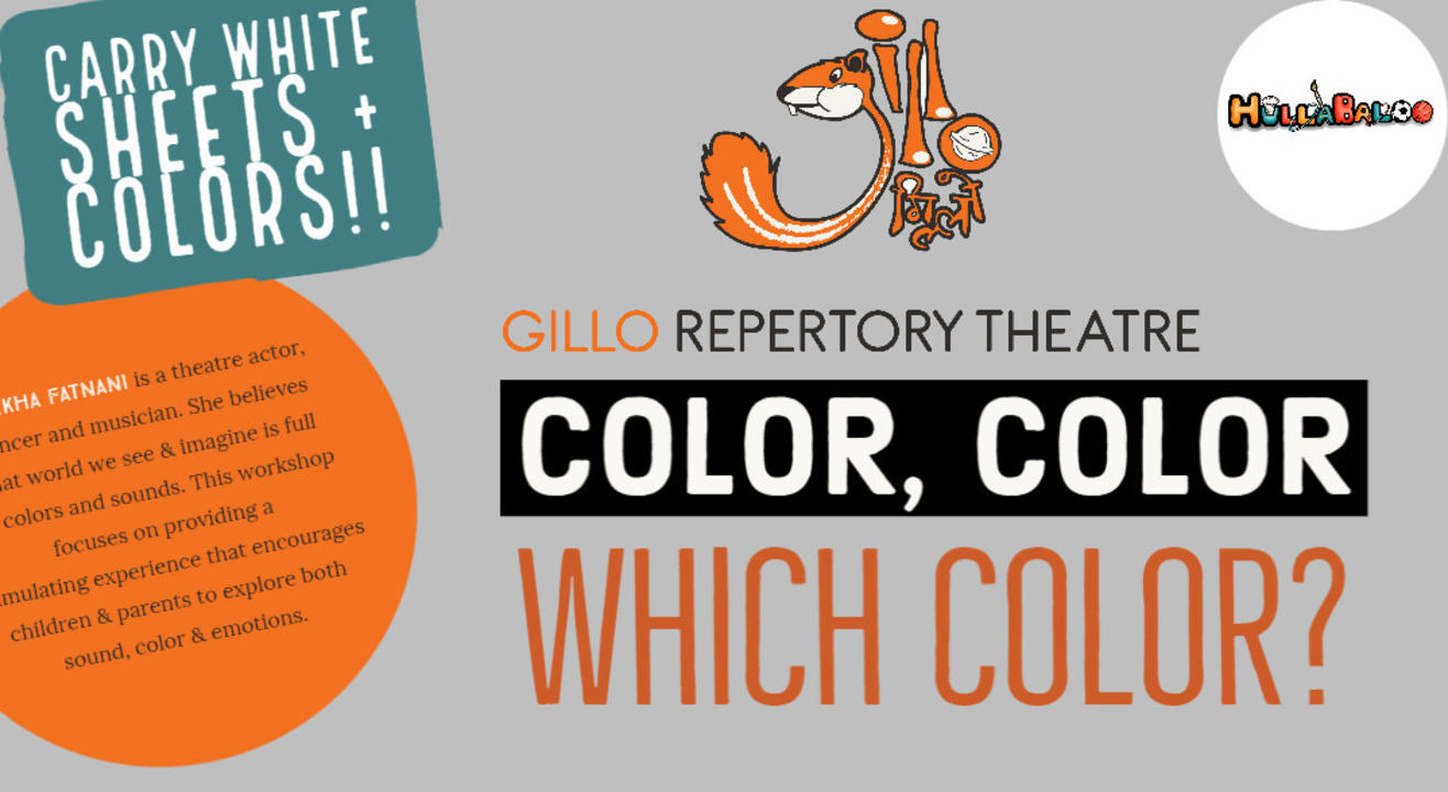 A Hullabaloo Online Interactive Session – Explore Colours & Sounds with Gillo Gilehri