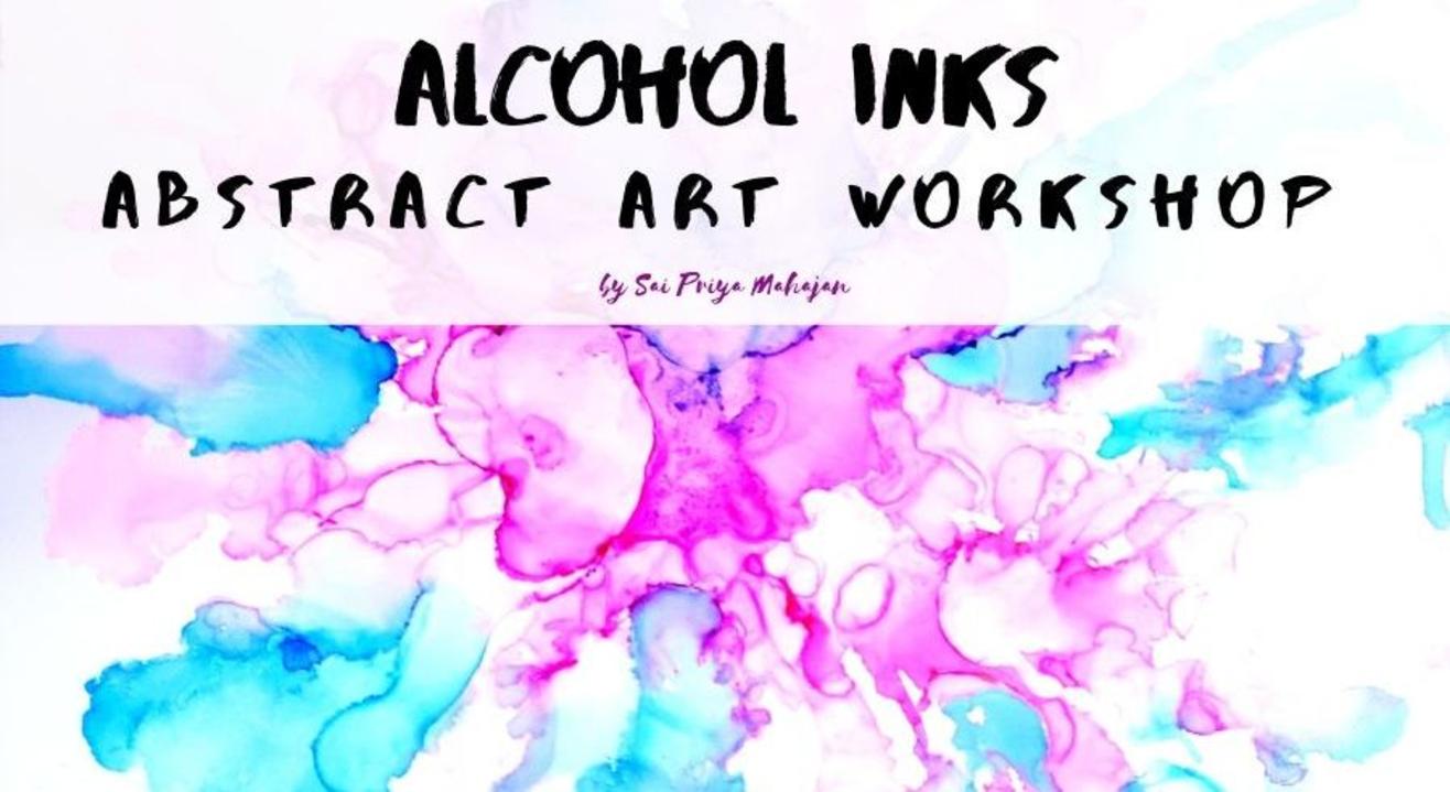 Alcohol Inks Abstract Art Workshop