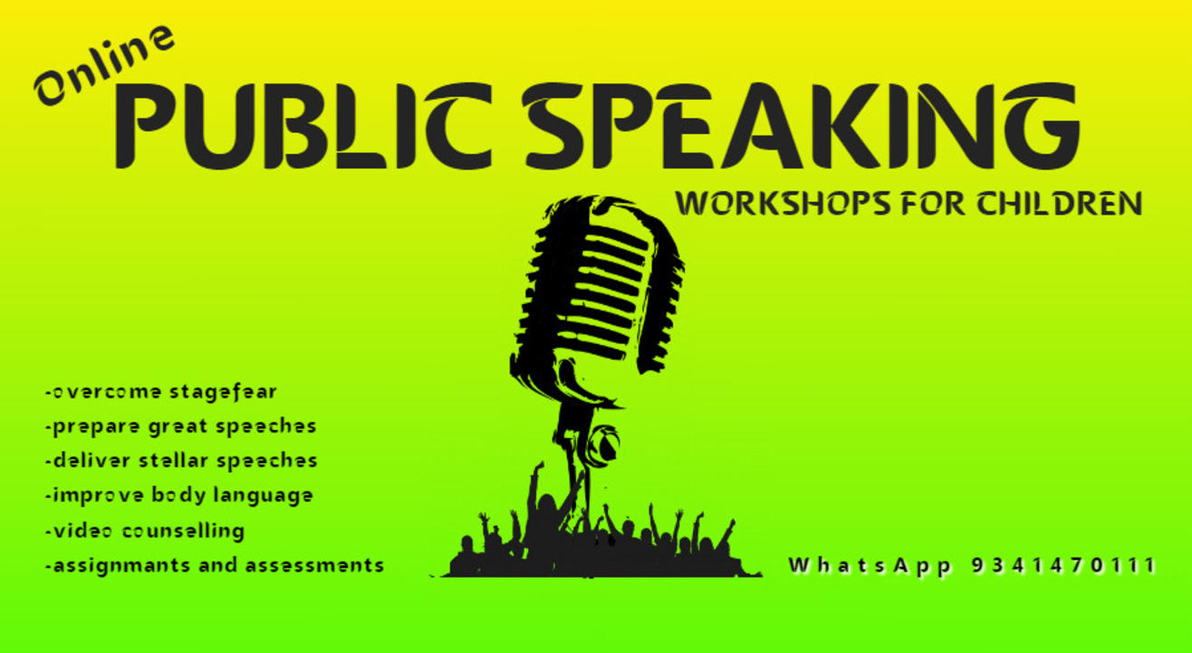 Online Public Speaking Workshops for Children