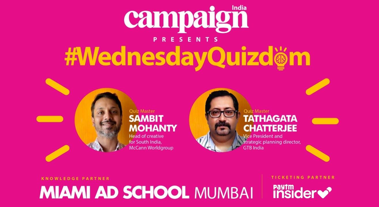 Campaign India's #WednesdayQuizdom - Week 1