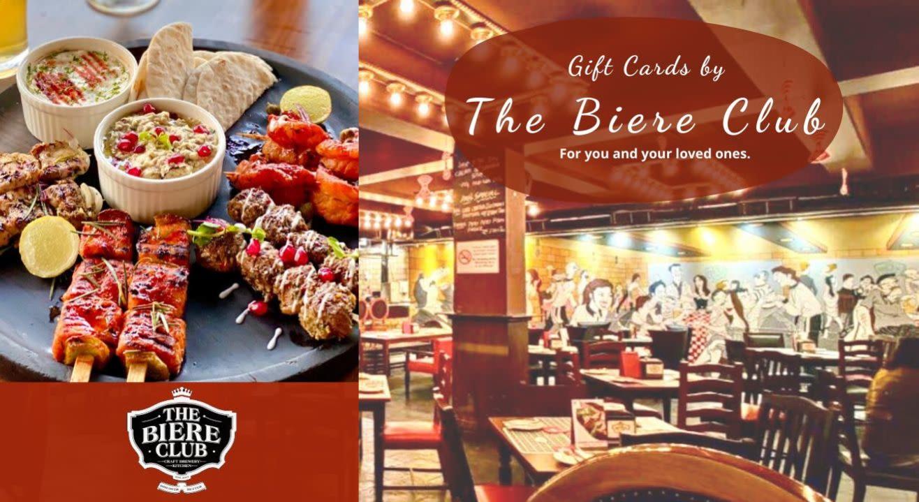 The Biere Club: Gift Cards