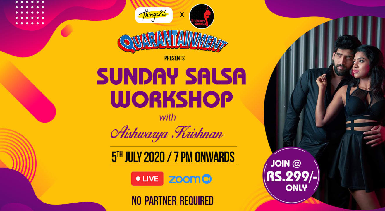 SUNDAY SALSA WORKSHOP with Aishwarya Krishnan