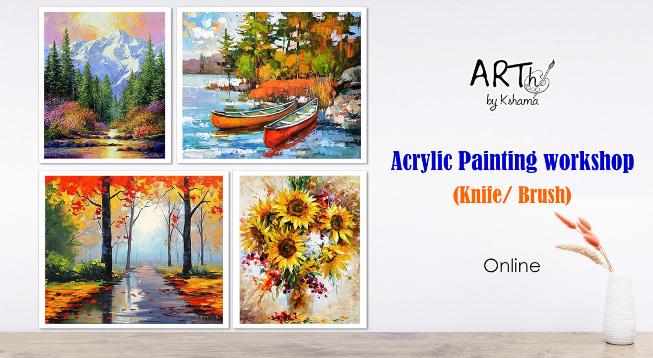 Acrylic Painting Workshop- ARTh by Kshama