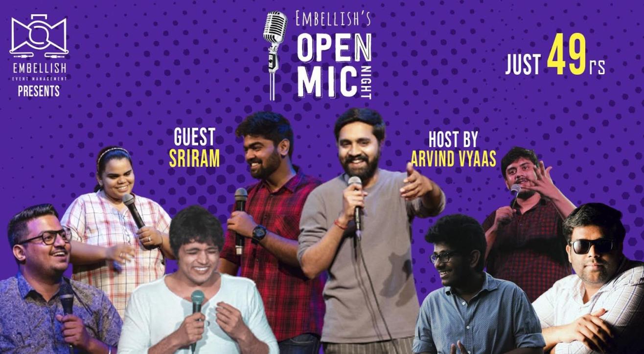 OPENMIC NIGHT by embellish | Embellish event
