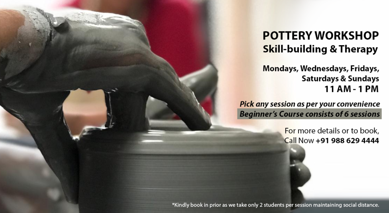 Pottery Workshop(s) for Skill-building and Therapy