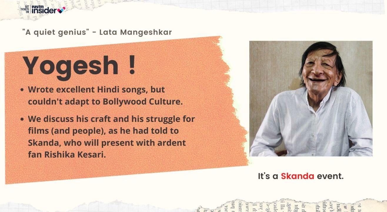 Yogesh - "a quiet genius"