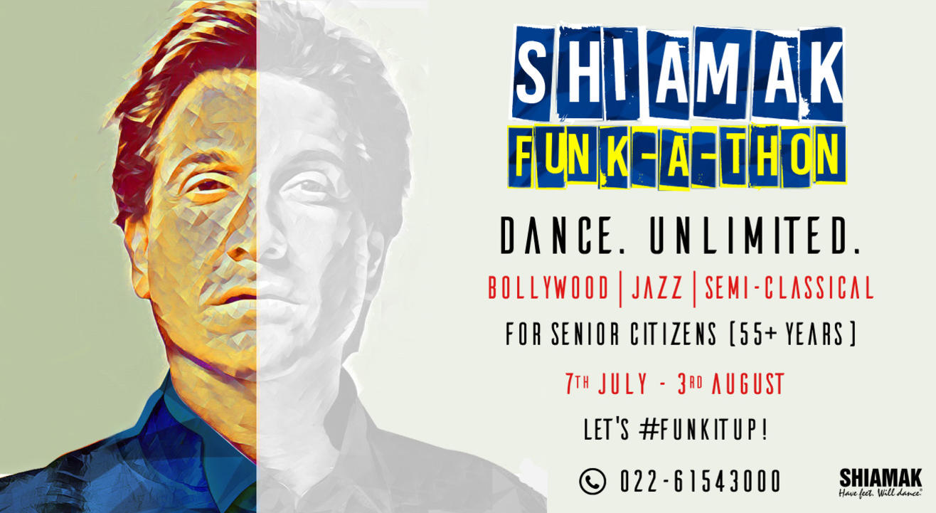 SHIAMAK Funk-A-Thon - Senior Citizen's Batch (55+ years) | Online Dance Classes