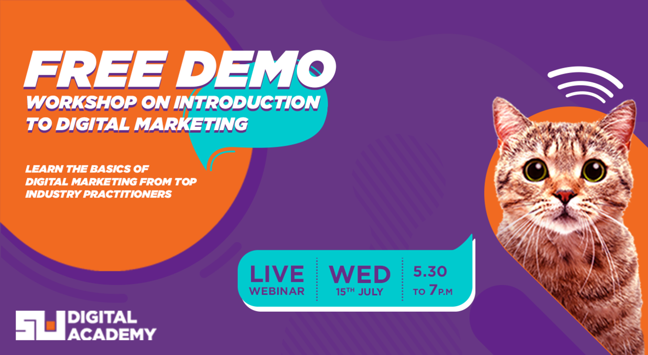 Introduction to Digital Marketing with Sociowash Digital Academy : Demo Session