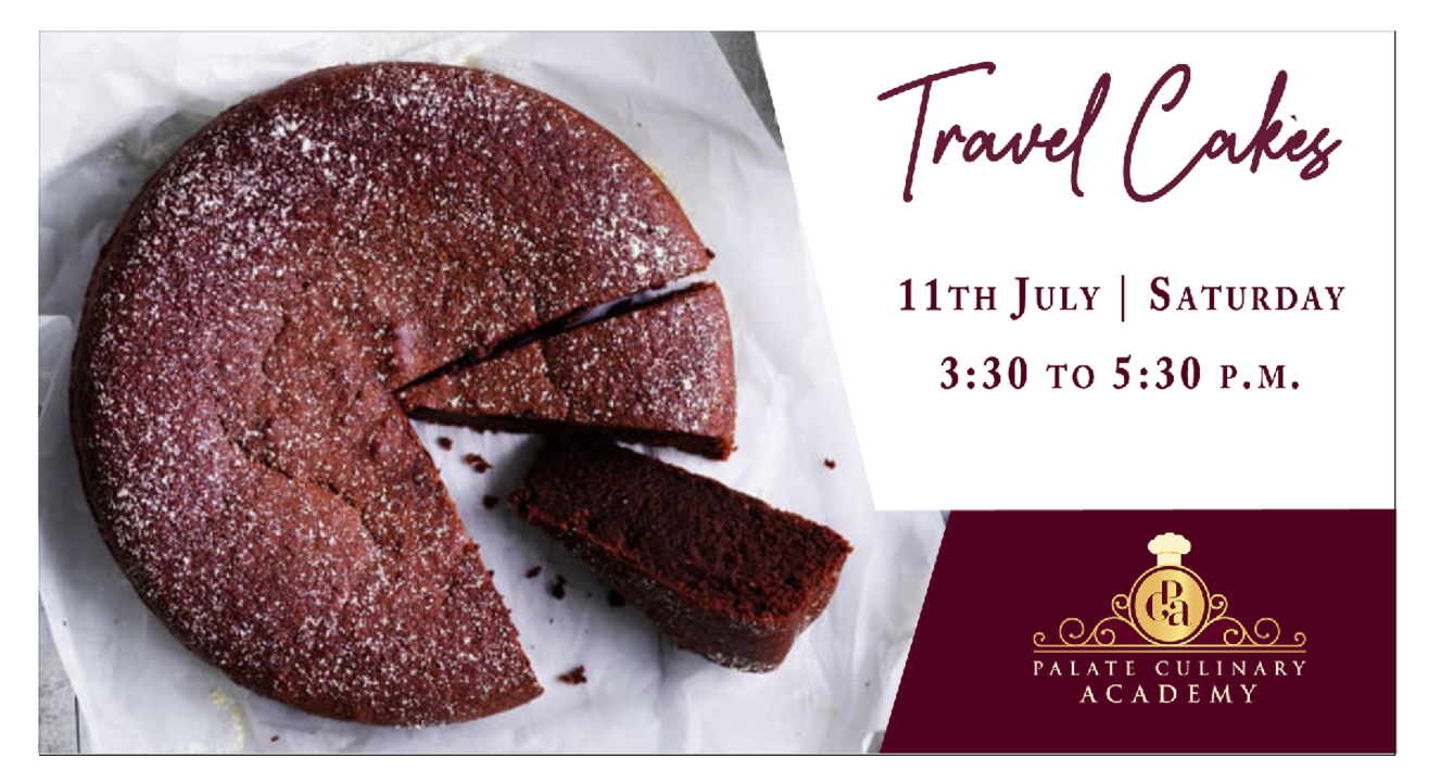 Eggless Travel Cakes with Rakhee Vaswani