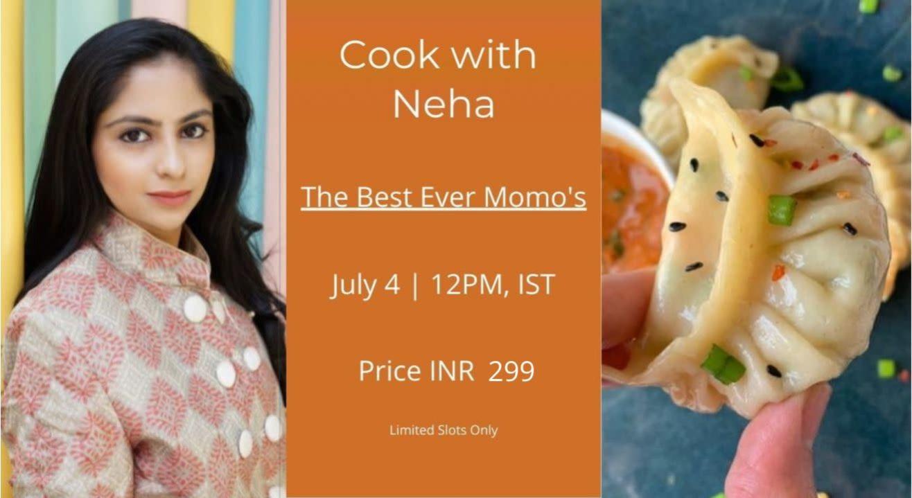 Best Ever Momo's with MasterChef Neha Shah