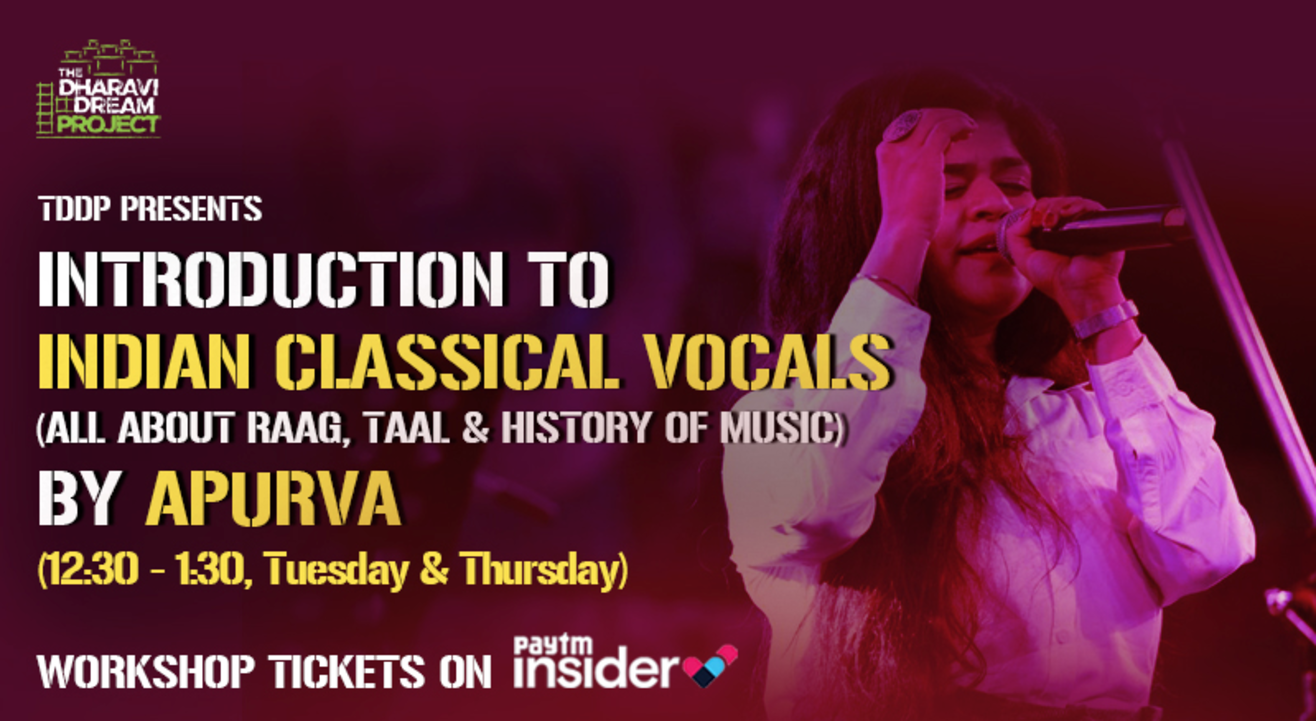 #AfterSchoolOfHipHop's Online Indian Classical Vocals workshop with Apurva!