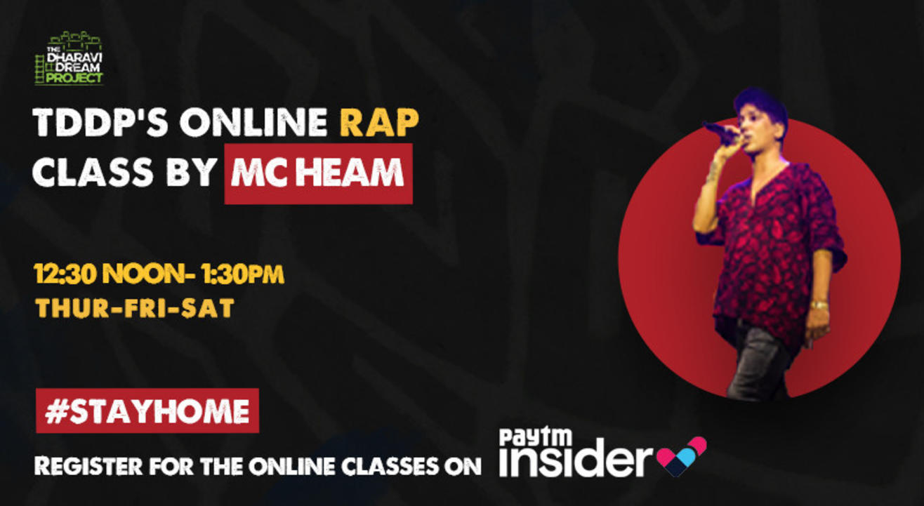 #AfterSchoolOfHipHop's Online Rap workshop with Mc Heam!