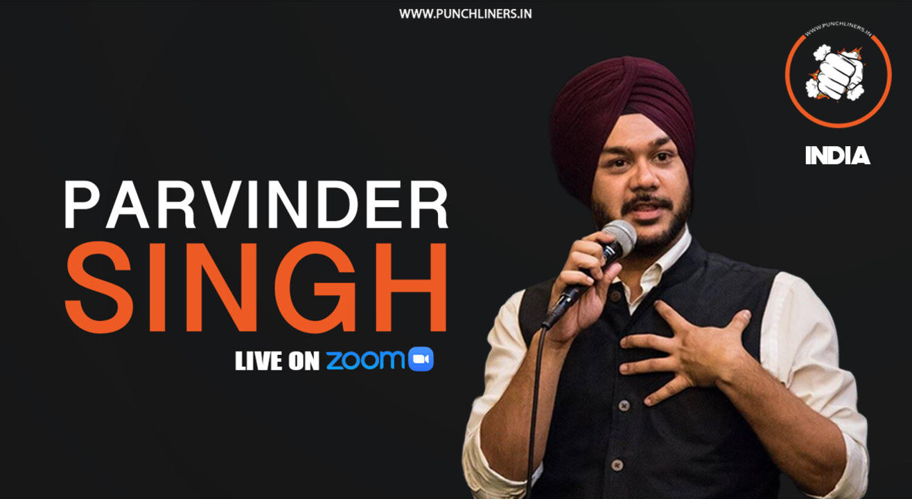Punchliners comedy show ft. Parvinder Singh India