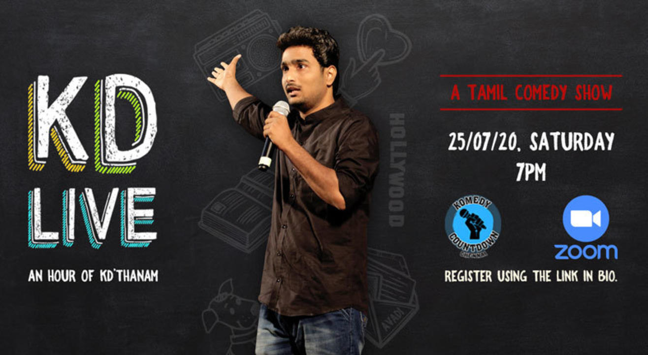 KD Live - An Hour of KD Thanam - TAMIL SHOW