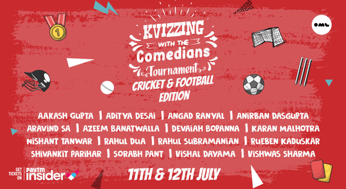 Kvizzing With the Comedians Tournament | Cricket & Football Edition