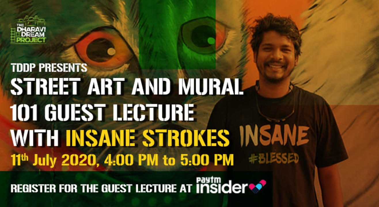#AfterSchoolofHipHop's Online Street Art & Mural 101 Guest Lecture with INSANE STROKES!