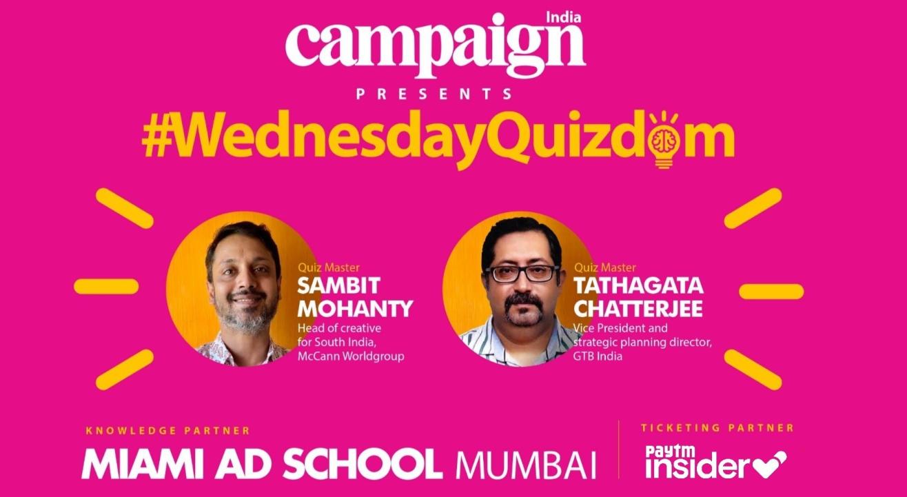 Campaign India's #WednesdayQuizdom - Week 3