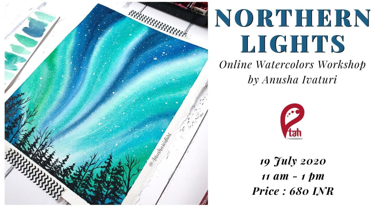 Northern Lights Painting : Watercolors Workshop