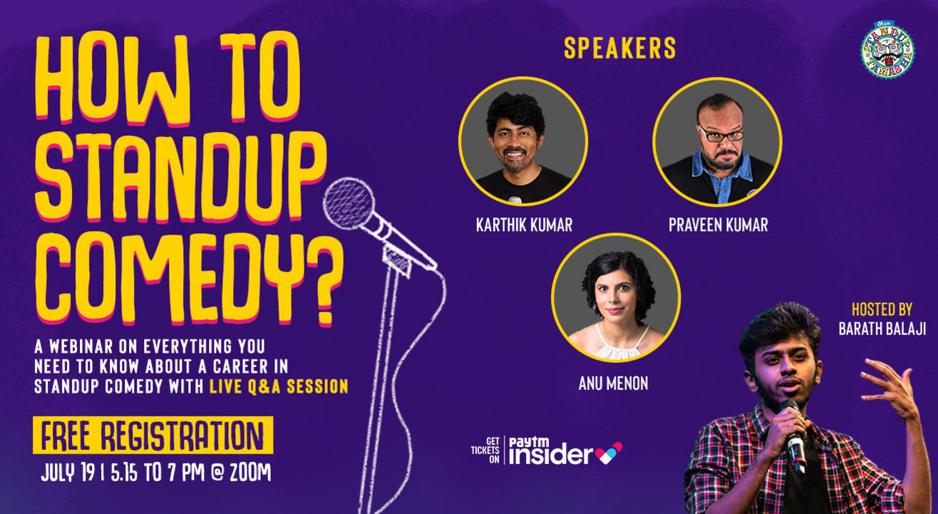 How To Standup Comedy? (Webinar)