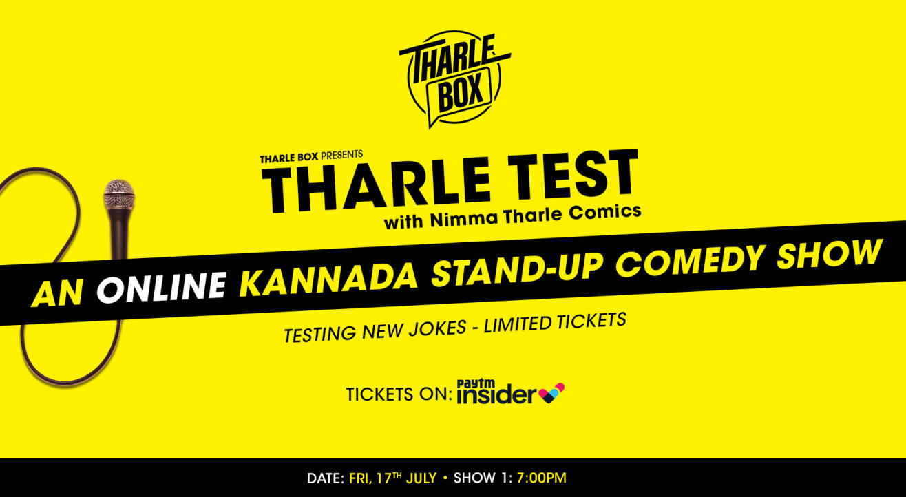 Tharle Test - An Online Kannada Stand-Up Comedy Show