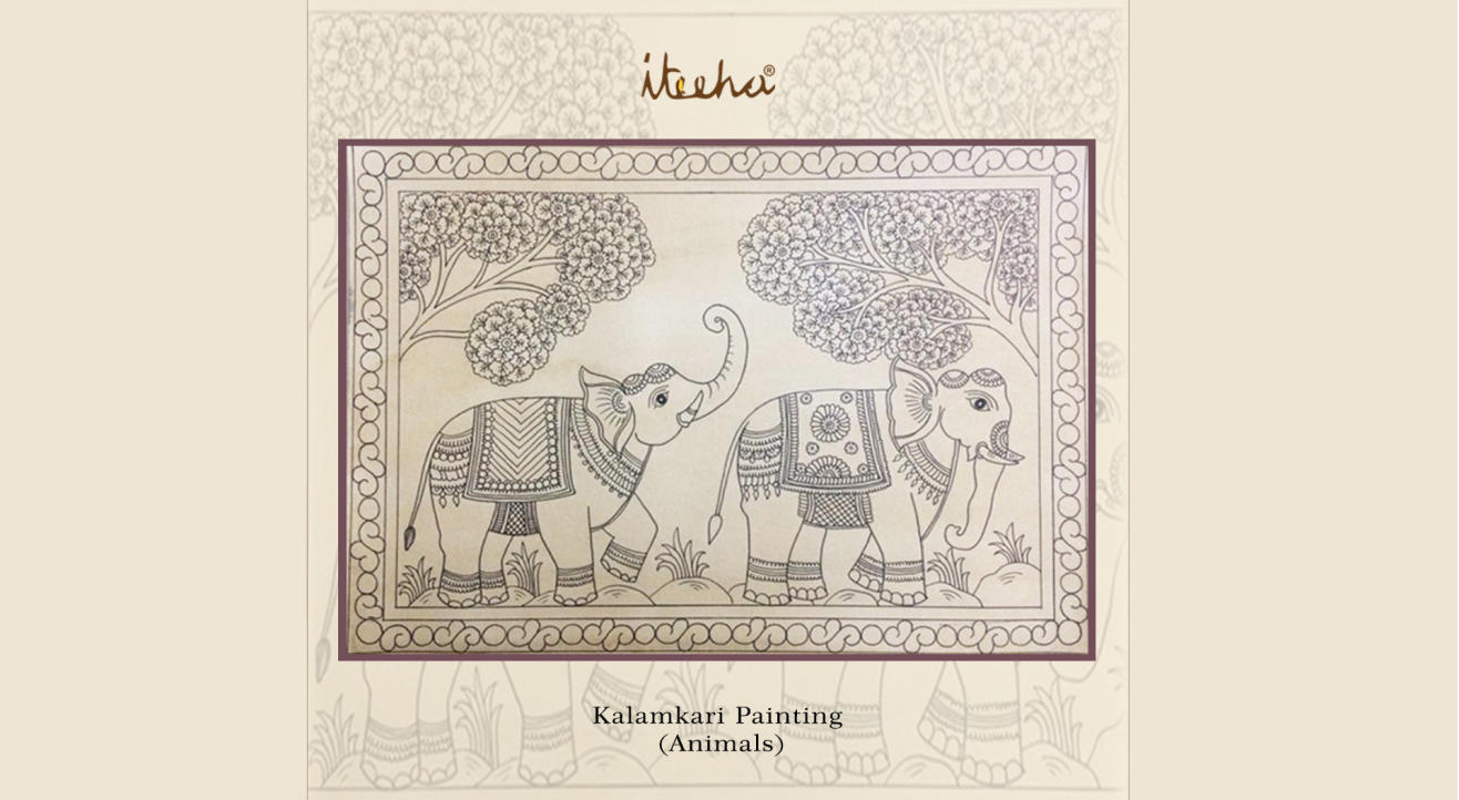 Kalamkari Painting – Animals