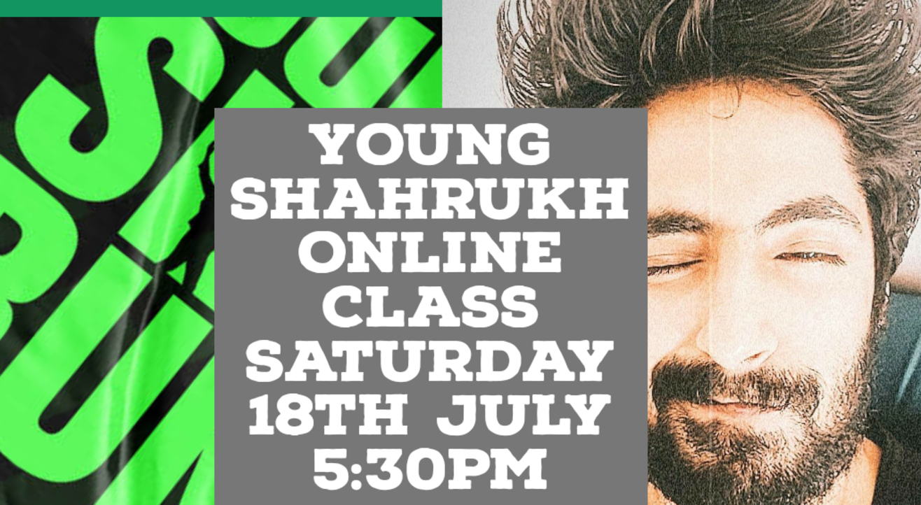 Online Choreography Class on Young Shahrukh by Prateek Aneja