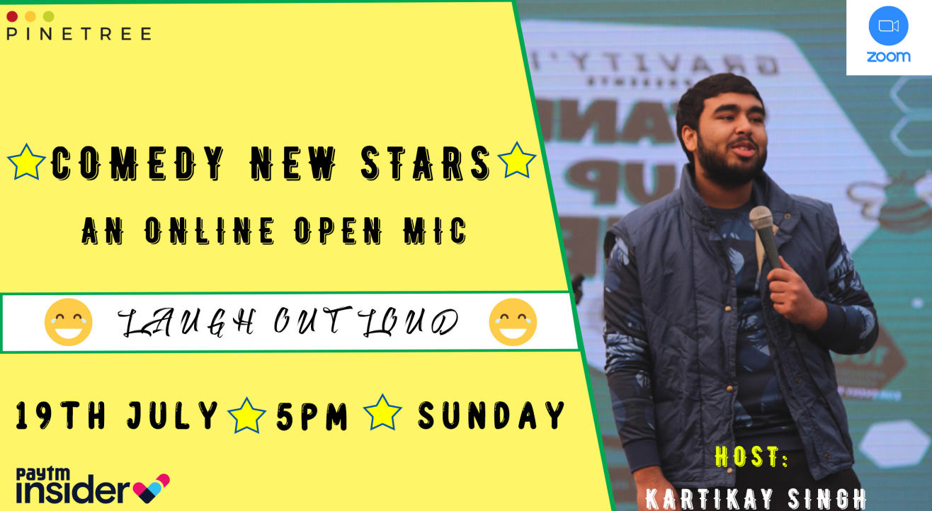 Comedy New Stars: An Online Open mic