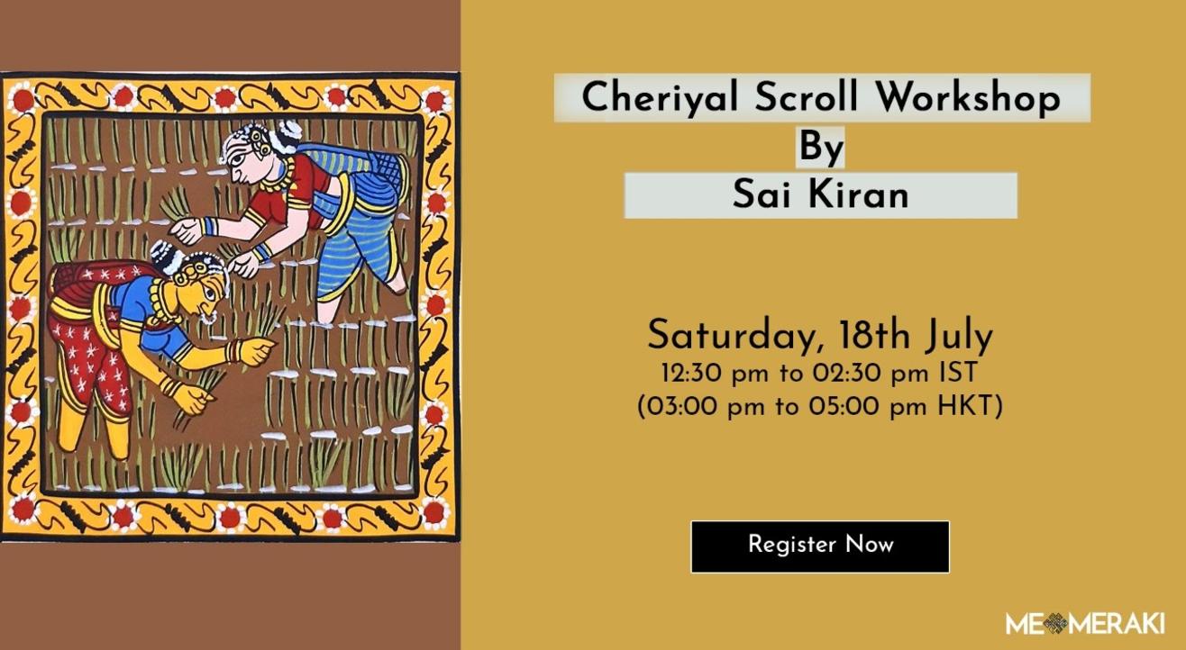 Cheriyal Scroll Painting Workshop With Sai Kiran