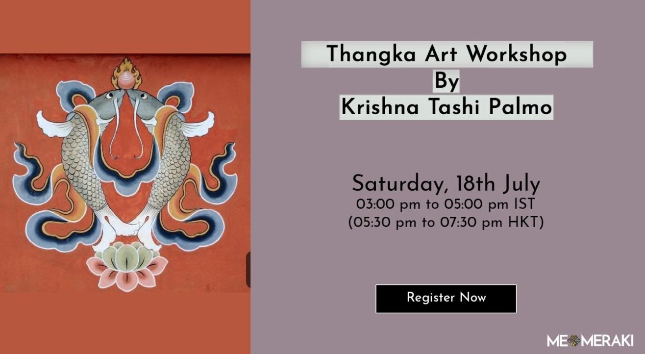 Thangka Painting Workshop With Krishna Tashi Palmo