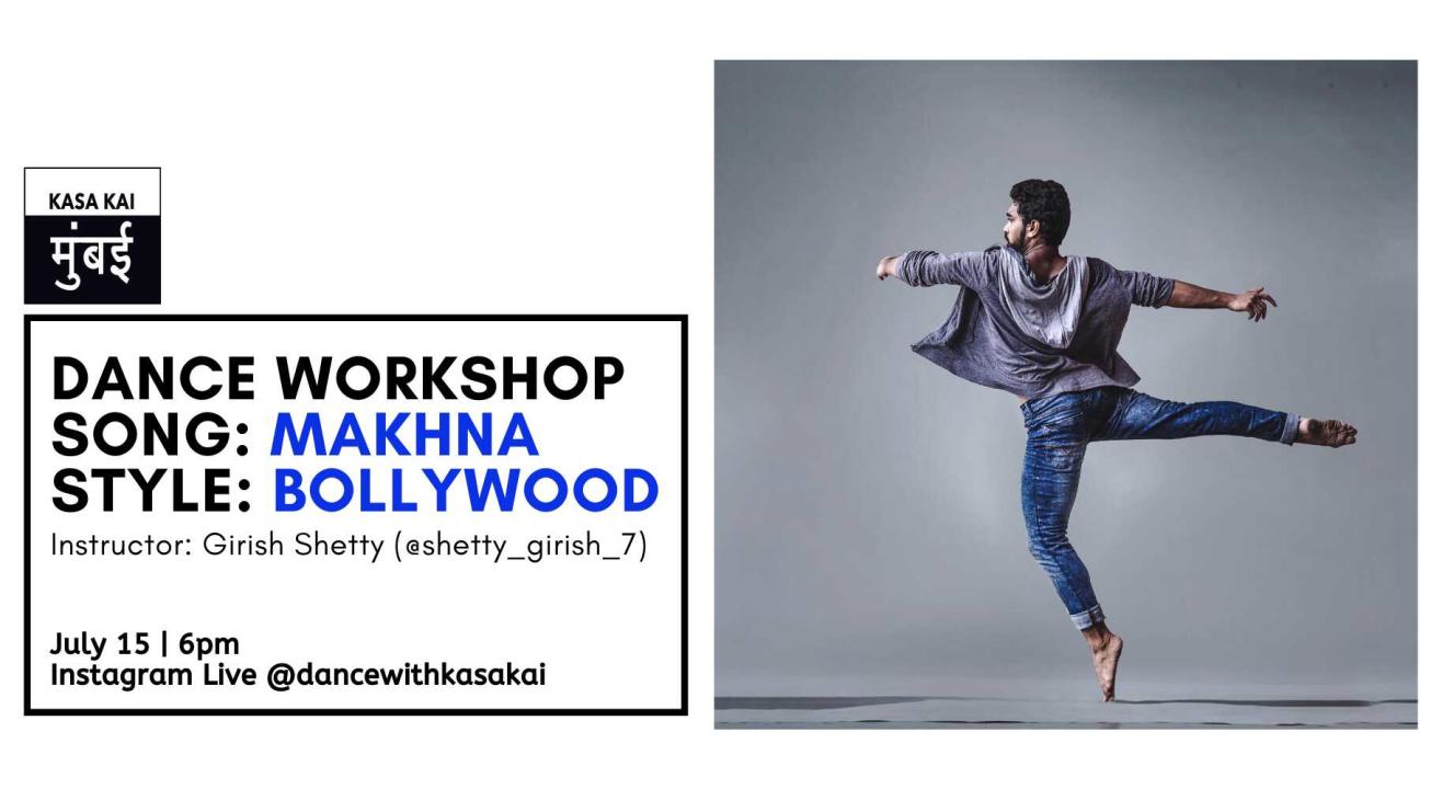 Dance workshop with kasa kai - Girish Shetty At Instagram Live