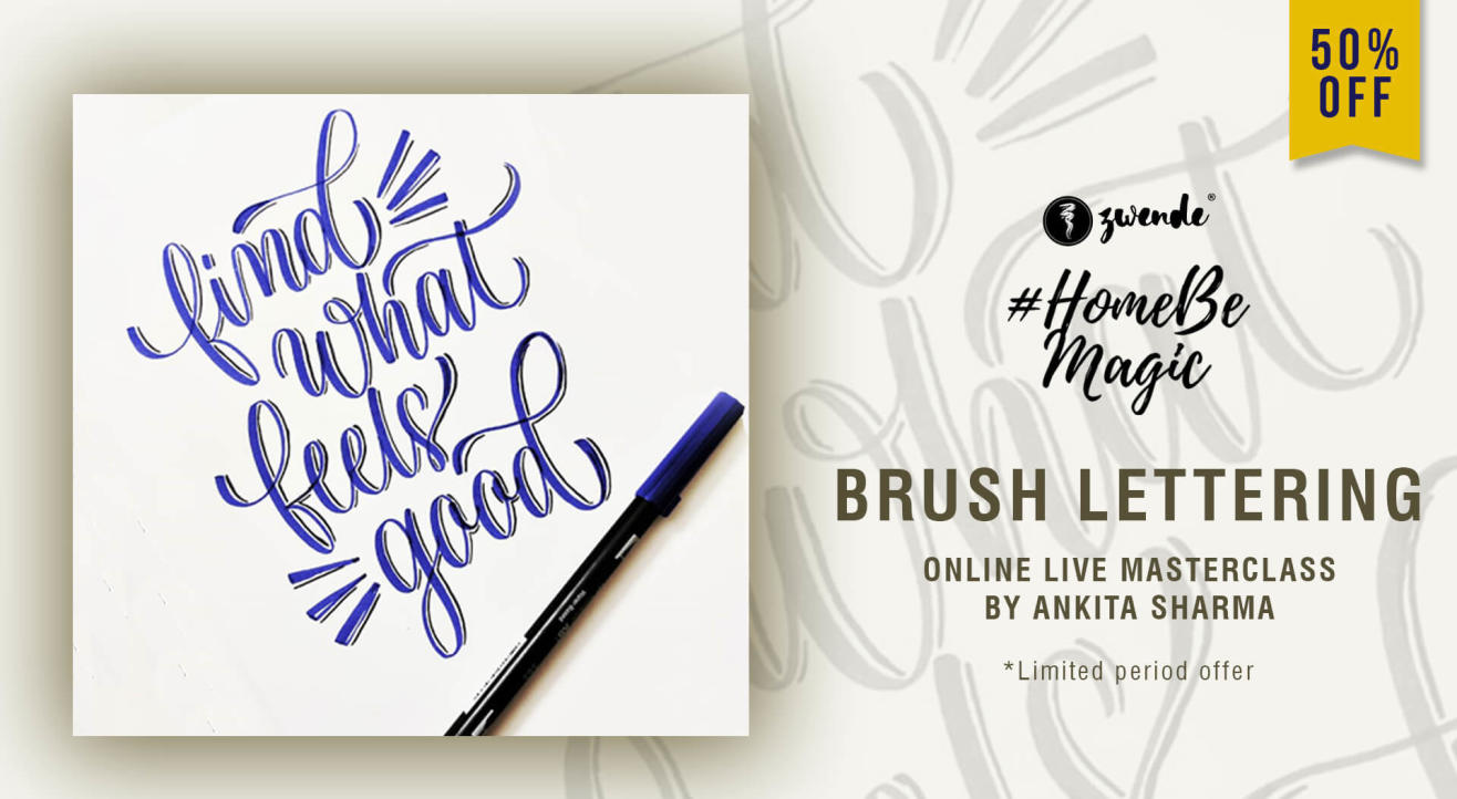 brush lettering online