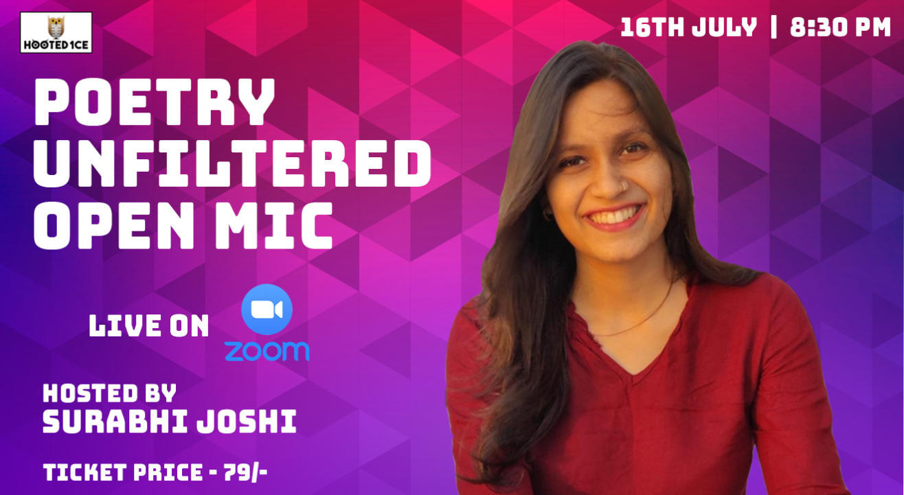 Poetry Unfiltered Open Mic ft. Surabhi Joshi